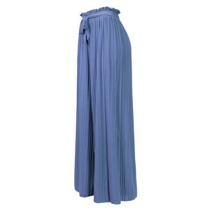 Design by Olivia - Women's Wide Leg Pleated Chiffon Palazzo Pants